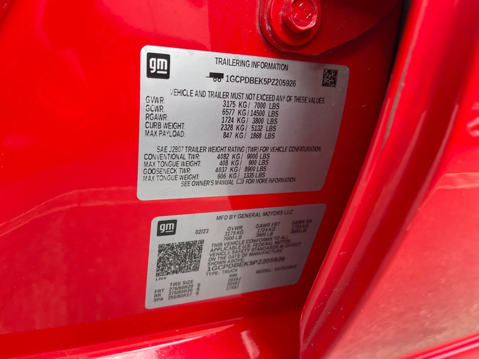 Used 2023 Red Chevrolet Custom image 31