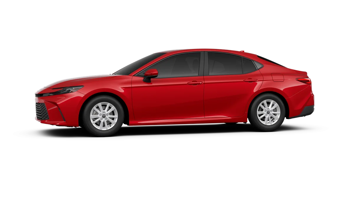 New 2026 Supersonic Red Toyota LE image 3