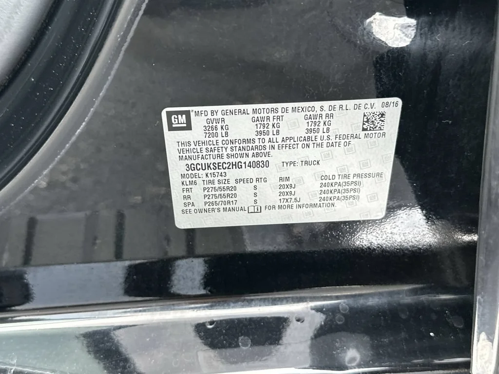 Used 2017 BLACK Chevrolet LTZ image 26