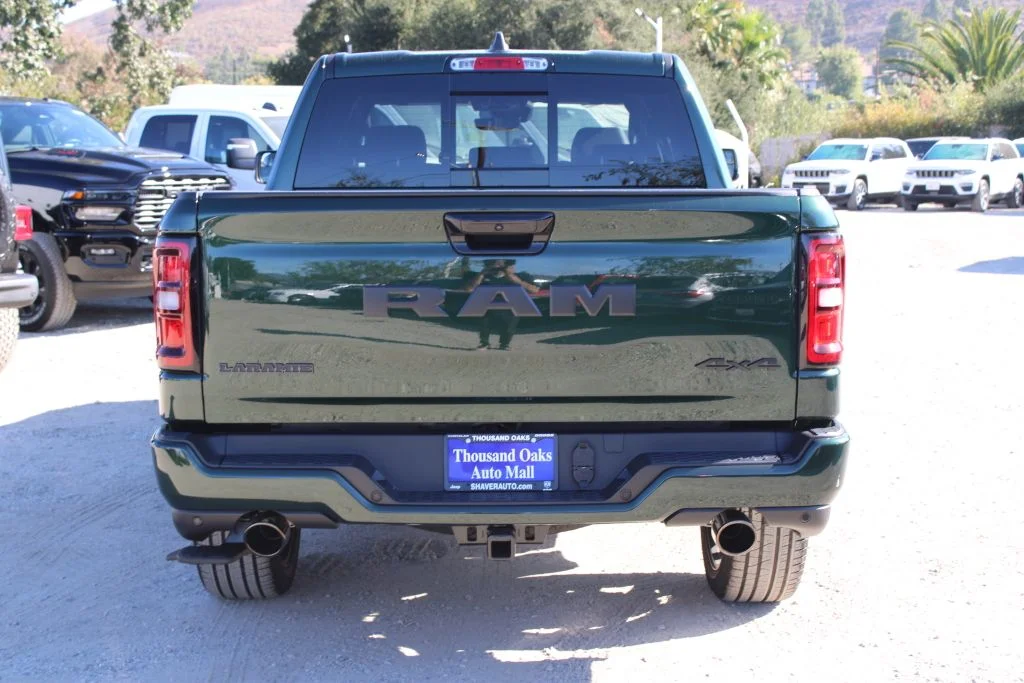 New 2026 Serrano-Green Metallic Exterior Paint Ram Laramie image 5