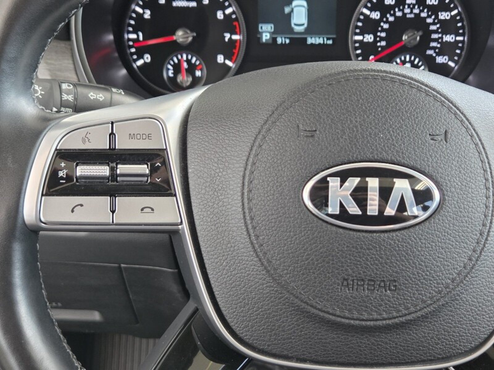 Used 2021 Glacial White Pearl Kia EX image 26