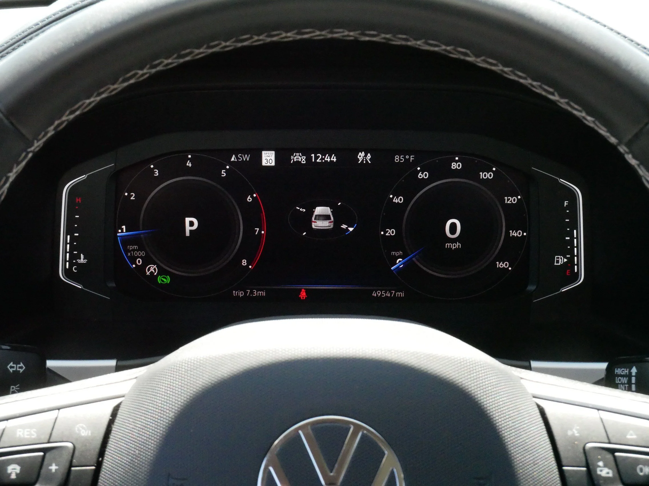 Certified Used 2023 Deep Black Pearl Volkswagen 2.0T SEL image 21