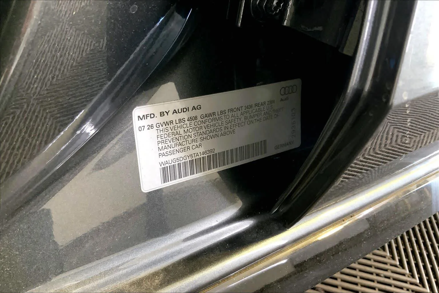 New 2026 Daytona Gray pe Audi  image 18