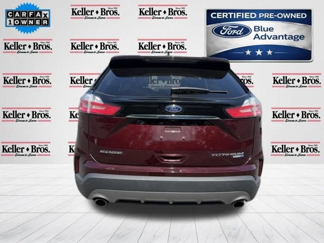 Used 2020 Red Ford Titanium image 6
