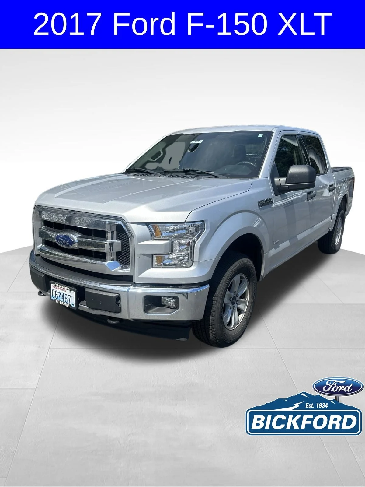 Used 2017 Silver Ford XLT image 1
