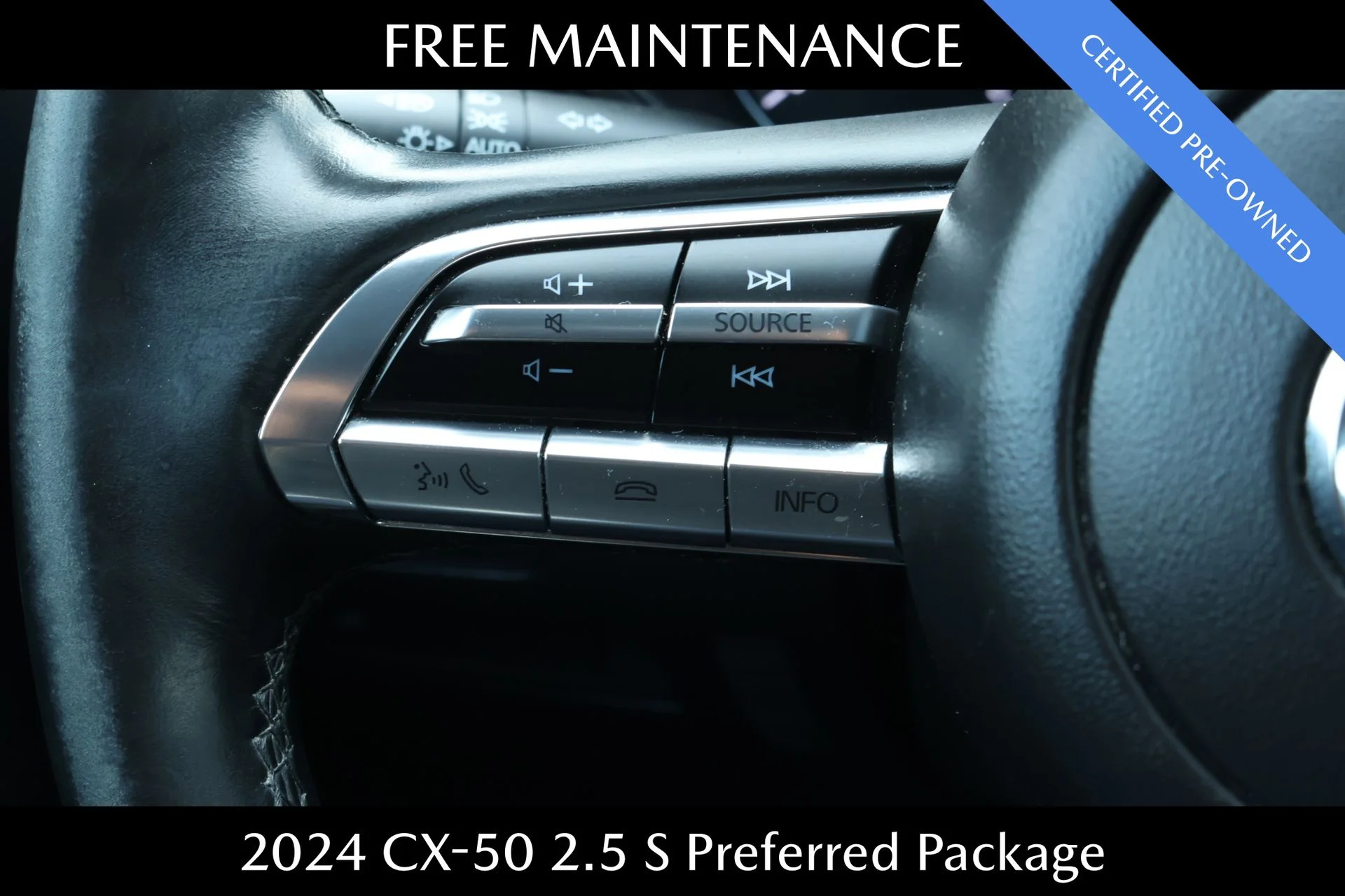 Certified Used 2024 Red Mazda 2.5 S Preferred Package image 9