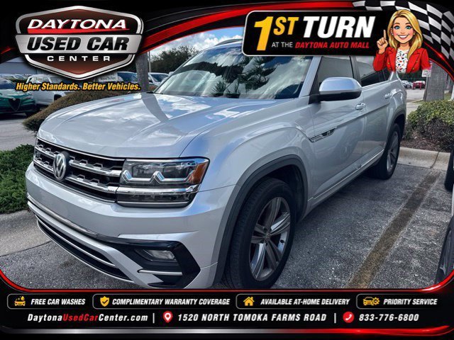 Used 2019 Silver Volkswagen 3.6L V6 SE image 1
