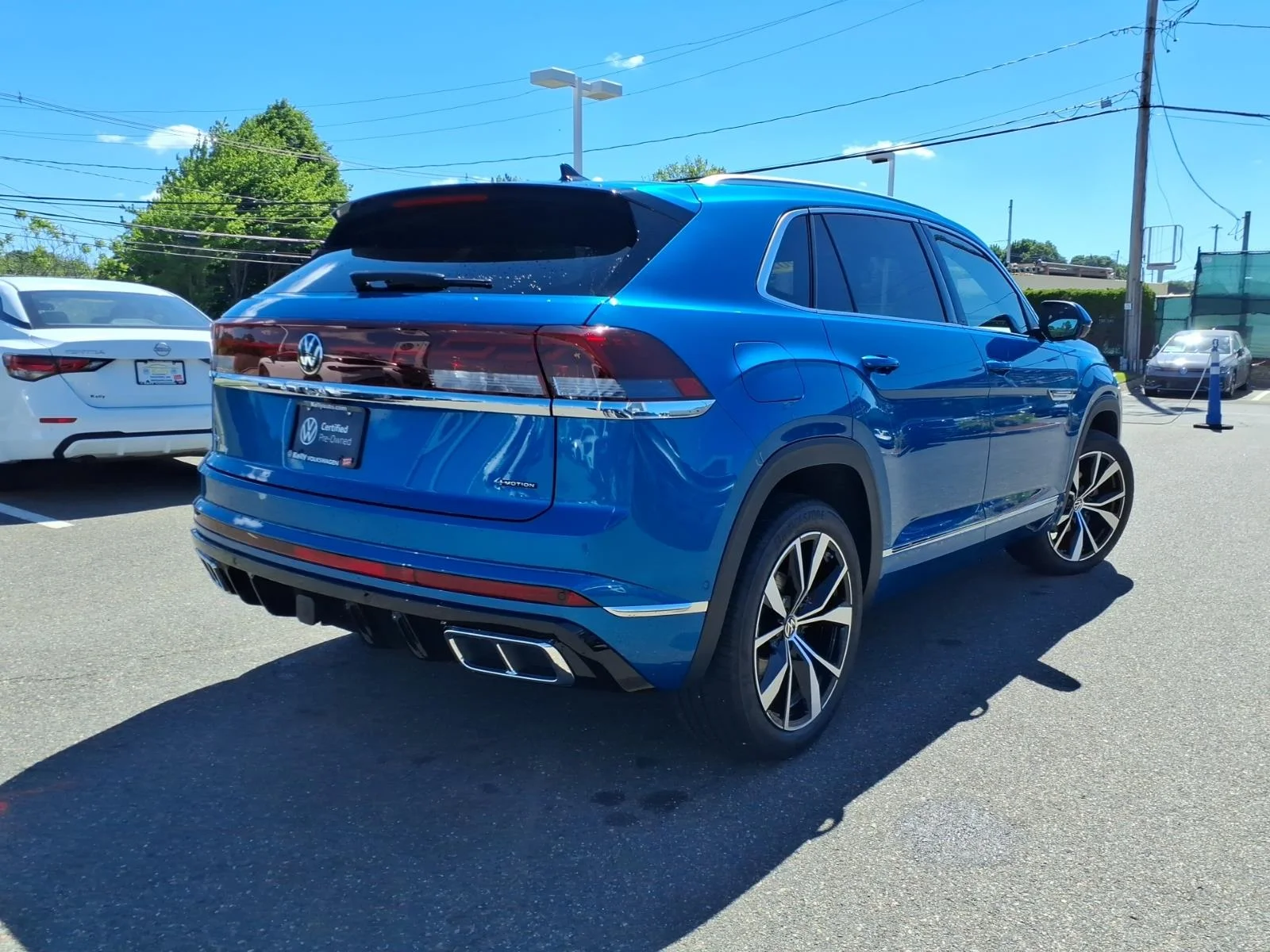 Certified Used 2024 KINGFISHER BLUE Volkswagen 2.0T SEL Premium R-Line image 5