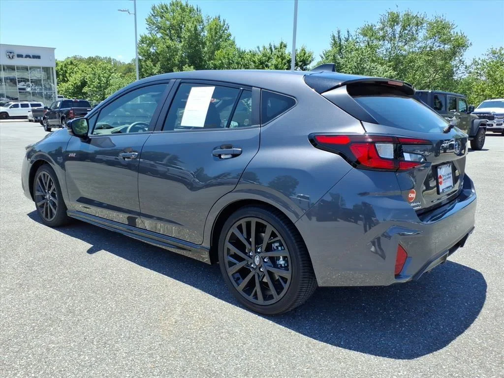 Used 2025 Magnetite Gray Metallic Subaru RS image 6
