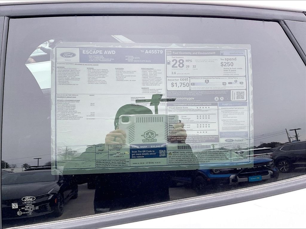 New 2026 Oxford White Ford Active image 17