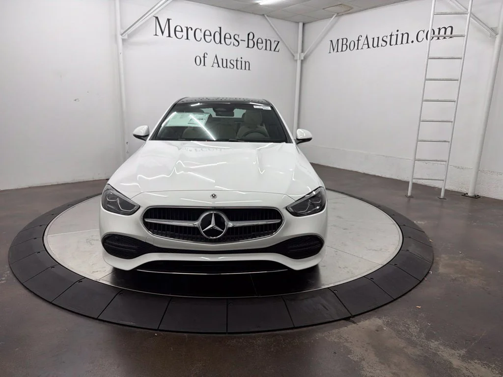 New 2027 White Mercedes-Benz C 300 image 2