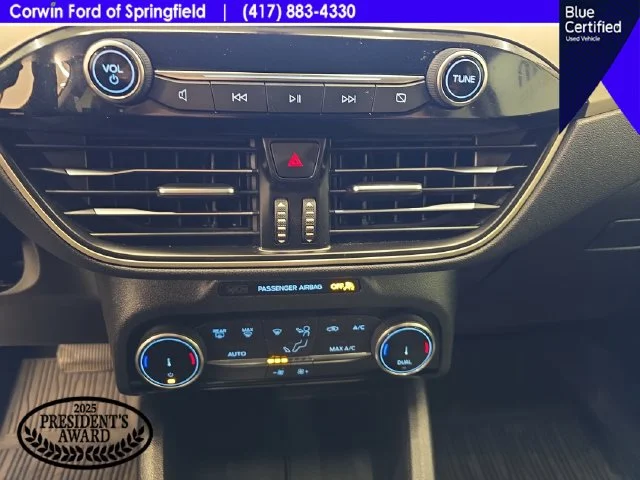 Certified Used 2022 Agate Black Metallic Ford SE image 25