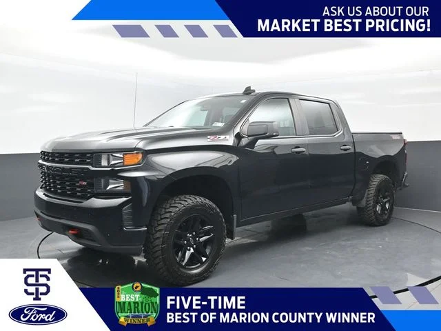 Certified Used 2019 Black Chevrolet Custom Trail Boss image 1