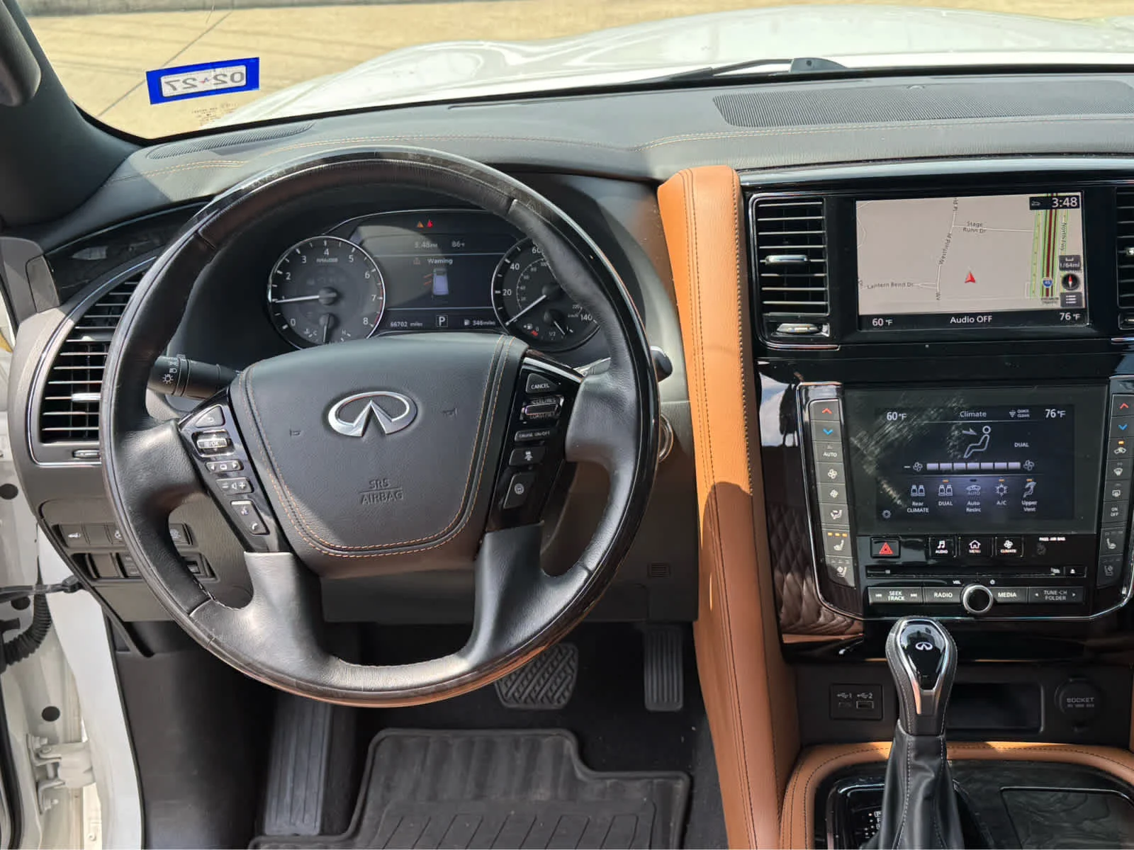 Used 2021 Moonstone White INFINITI SENSORY image 20