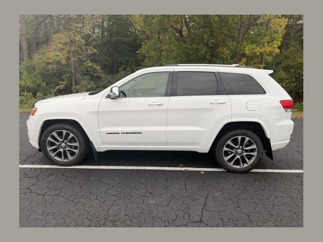 Used 2018 Bright White Clearcoat Jeep Overland image 1