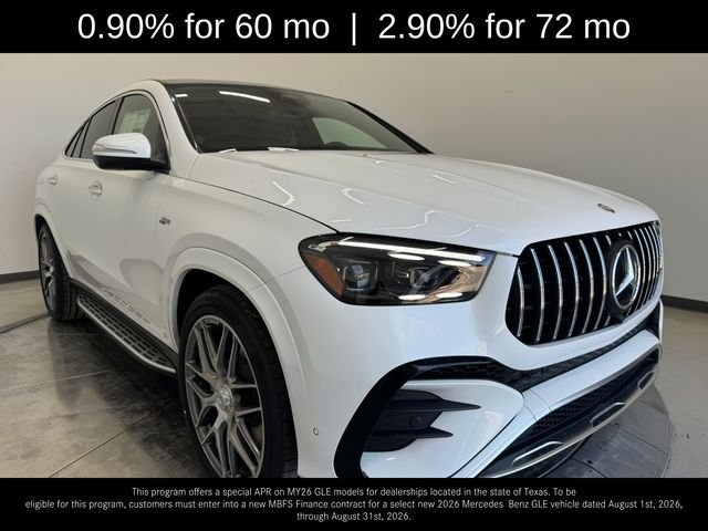 New 2026 Mercedes-Benz GLE AMG® 53 4MATIC®+ Coupe AWD 4MATIC®