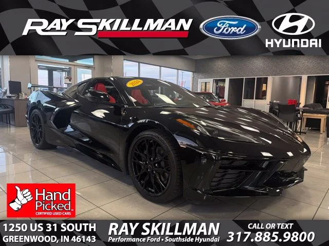 Used 2024 Black Chevrolet Stingray image 1
