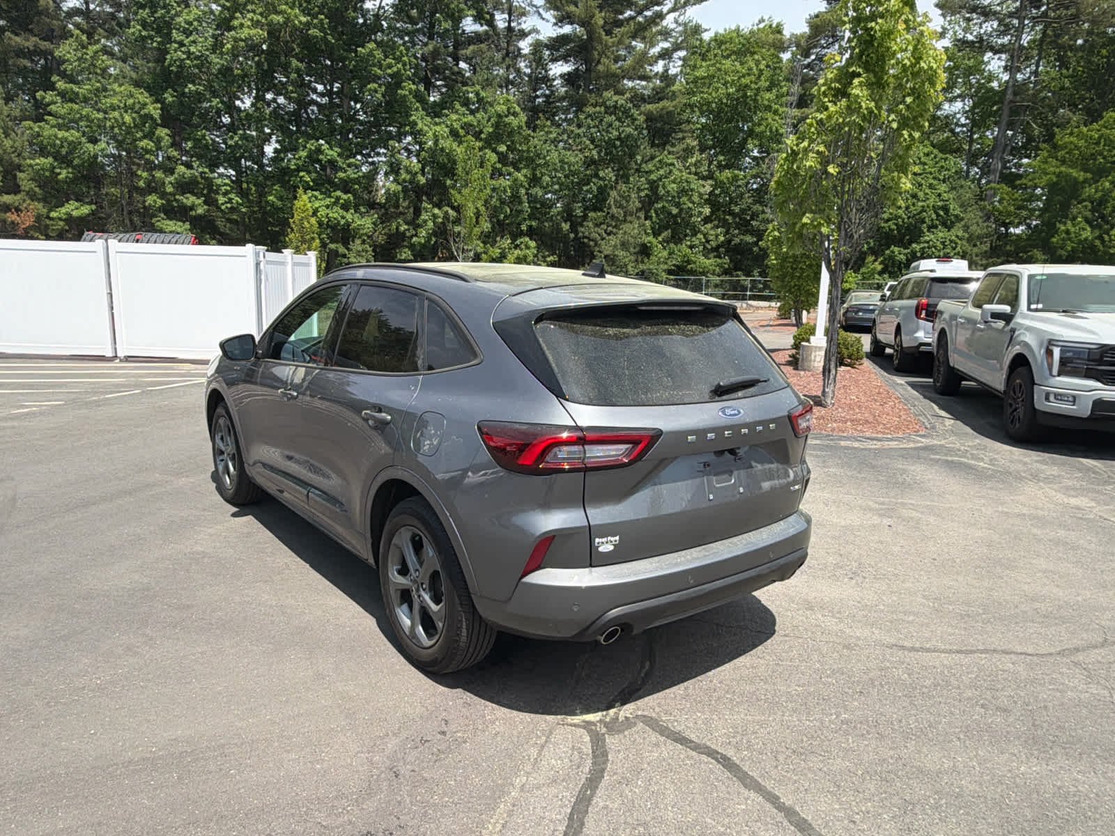 Used 2024 Carbonized Gray Metallic Ford ST-Line image 7