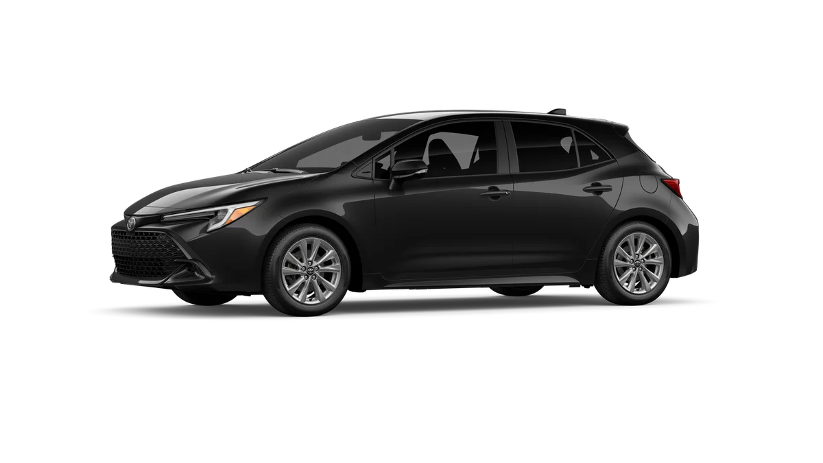 New 2027 Magnetic Gray Metallic with Black roof Toyota SE image 3