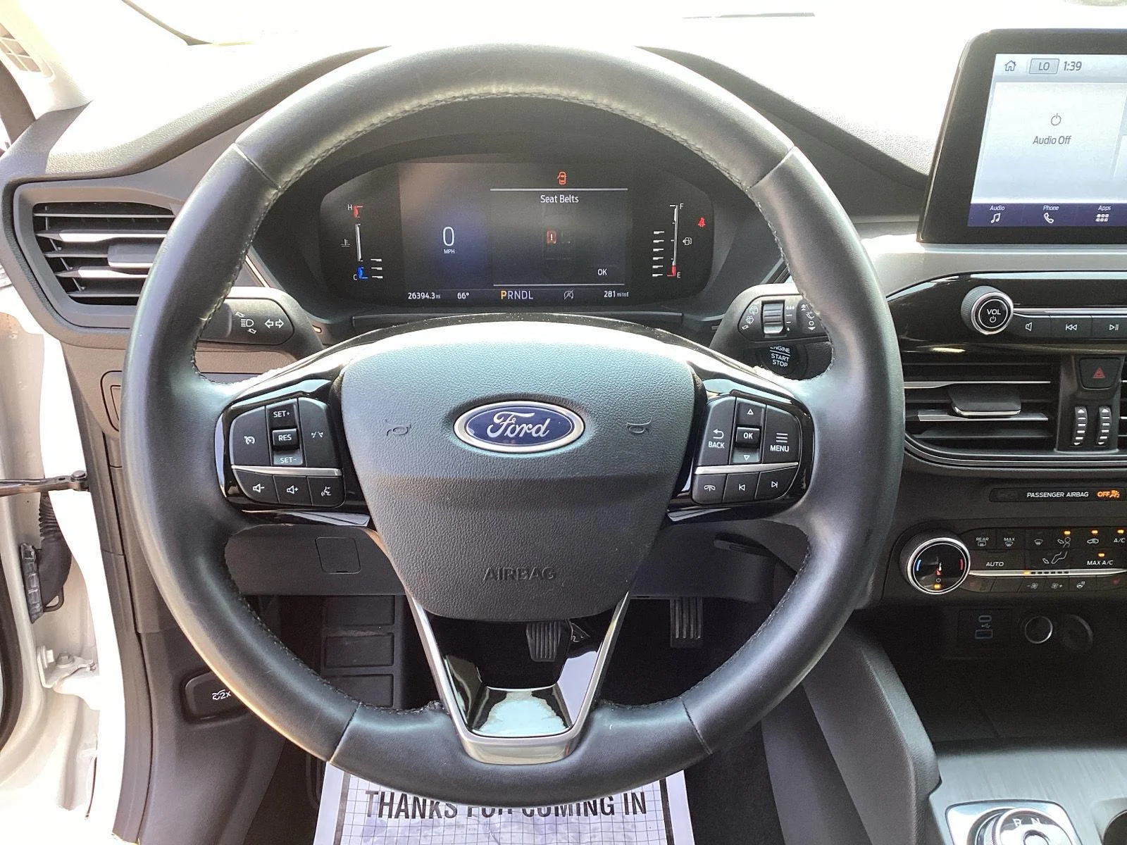 Used 2023 Star White Metallic Tri-Coat Ford Active image 18