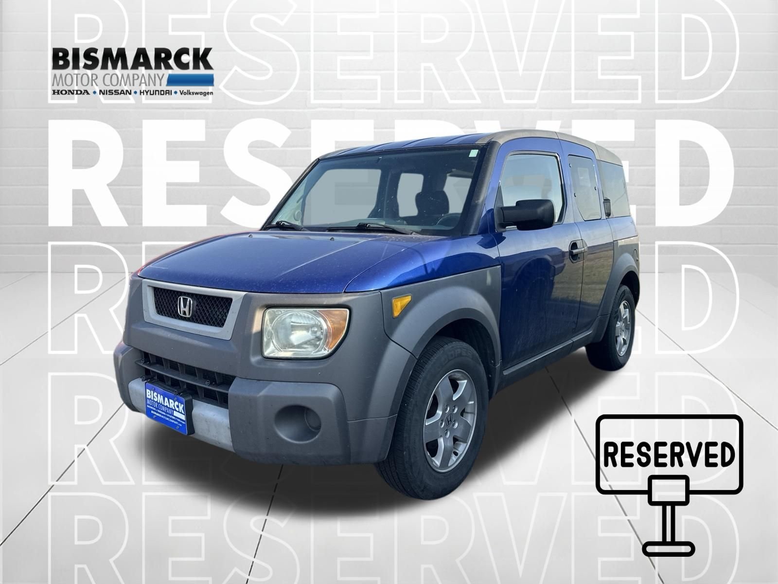 Used 2004 Blue Honda EX image 1