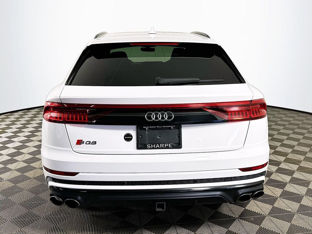 Used 2020 Glacier White Metallic Audi 4.0T Prestige image 6