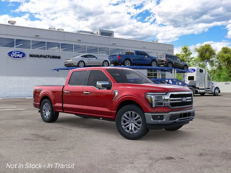 New 2026 Ruby Red Metallic Tinted Clearcoat Ford Lariat image 7