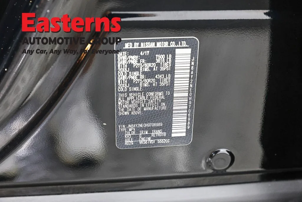 Used 2017 Black Nissan Platinum image 40