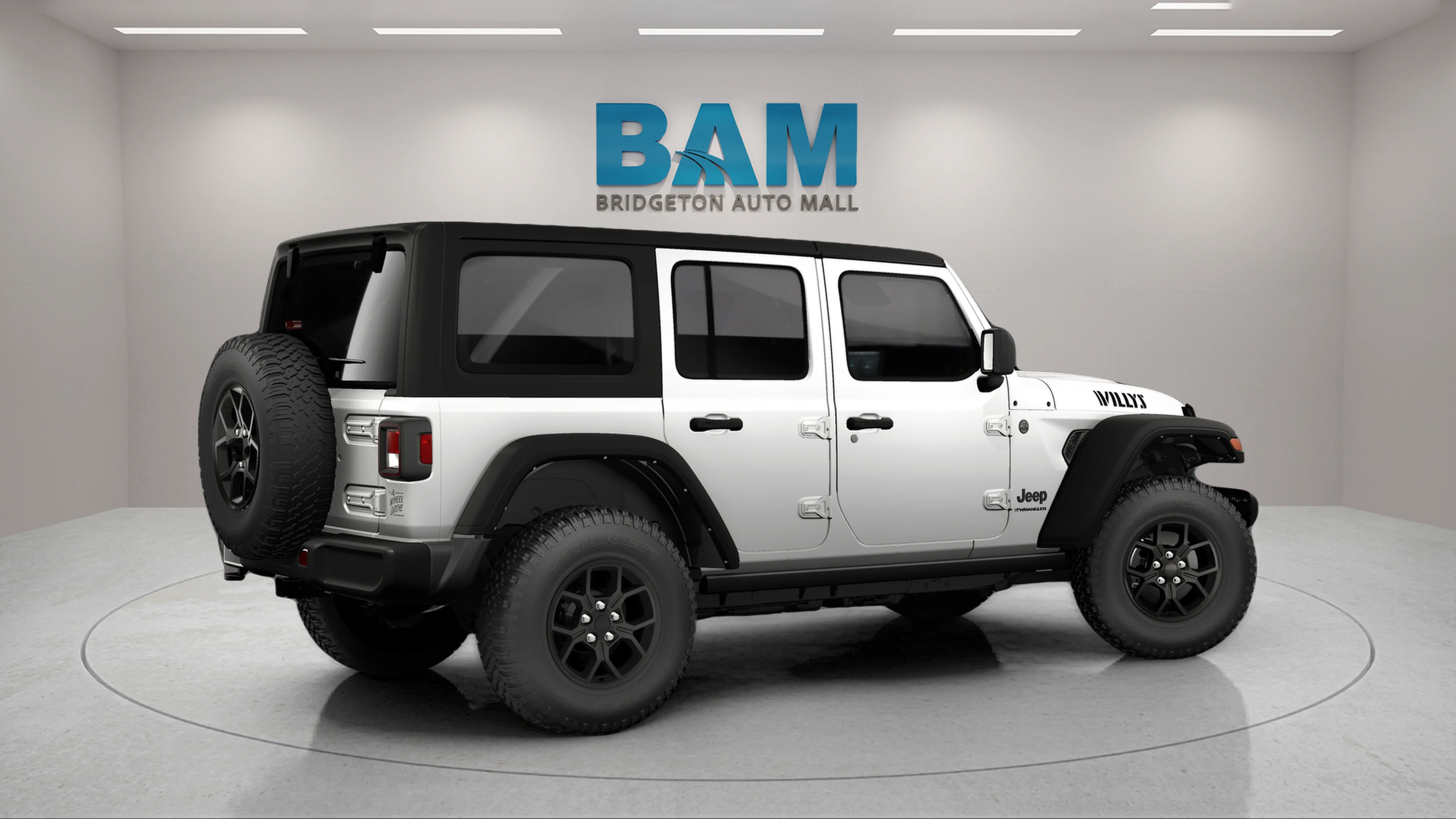 New 2026 Bright White Clear-Coat Exterior Paint Jeep Willys image 6