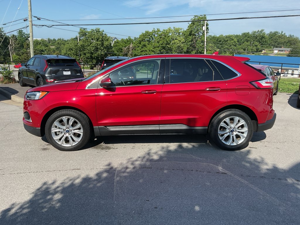 Used 2020 Rapid Red Metallic Tinted Clearcoat Ford Titanium image 7