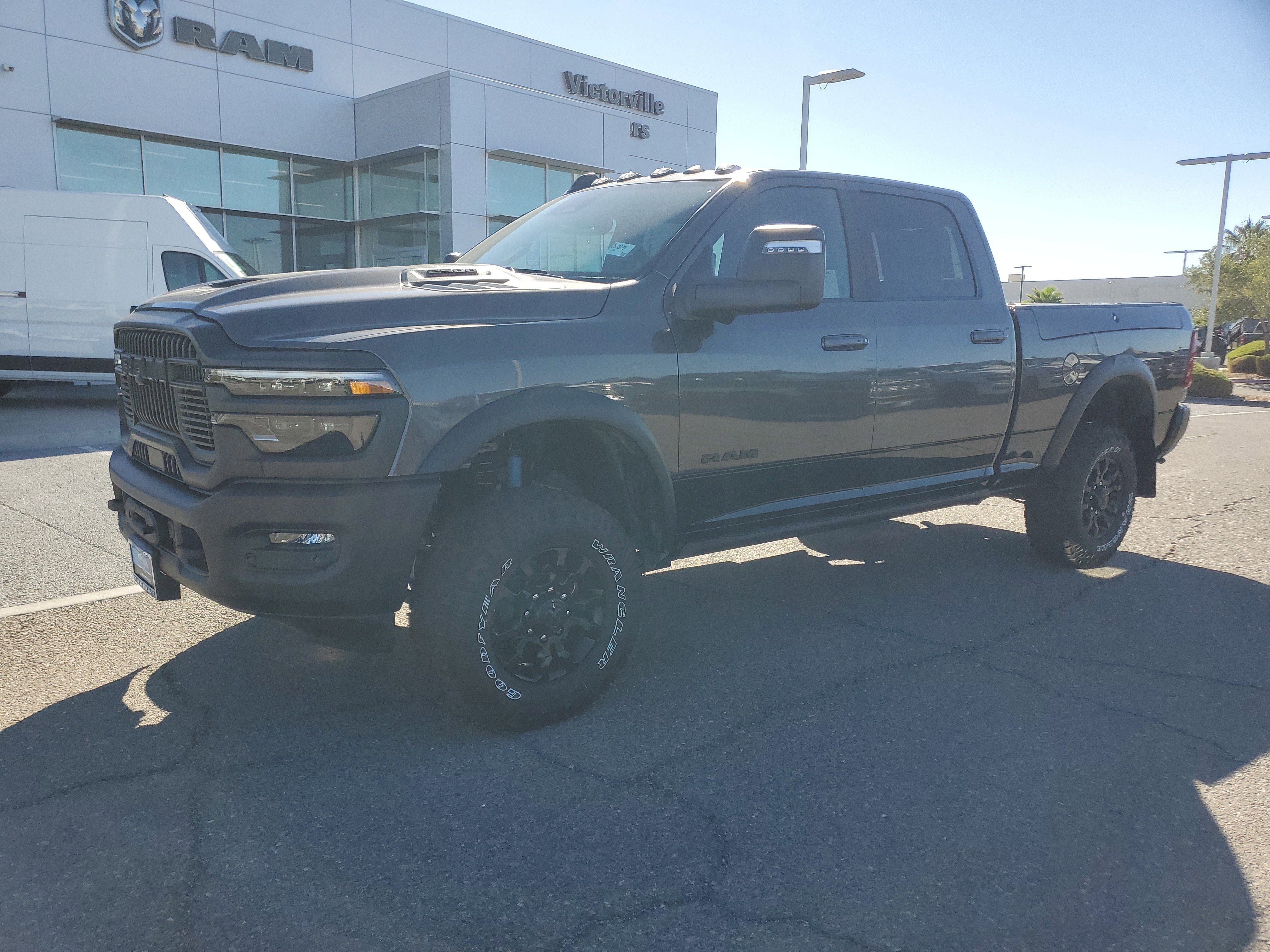 New 2026 Granite Crystal Metallic Clear-Coat Exterior Paint RAM Power Wagon image 7