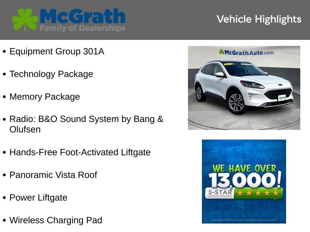 Used 2022 White Ford SEL image 6