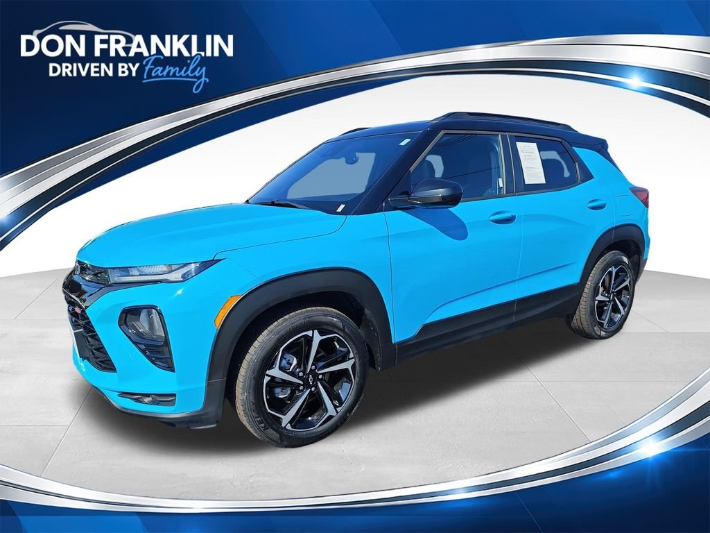 Used 2021 Green Chevrolet RS image 1