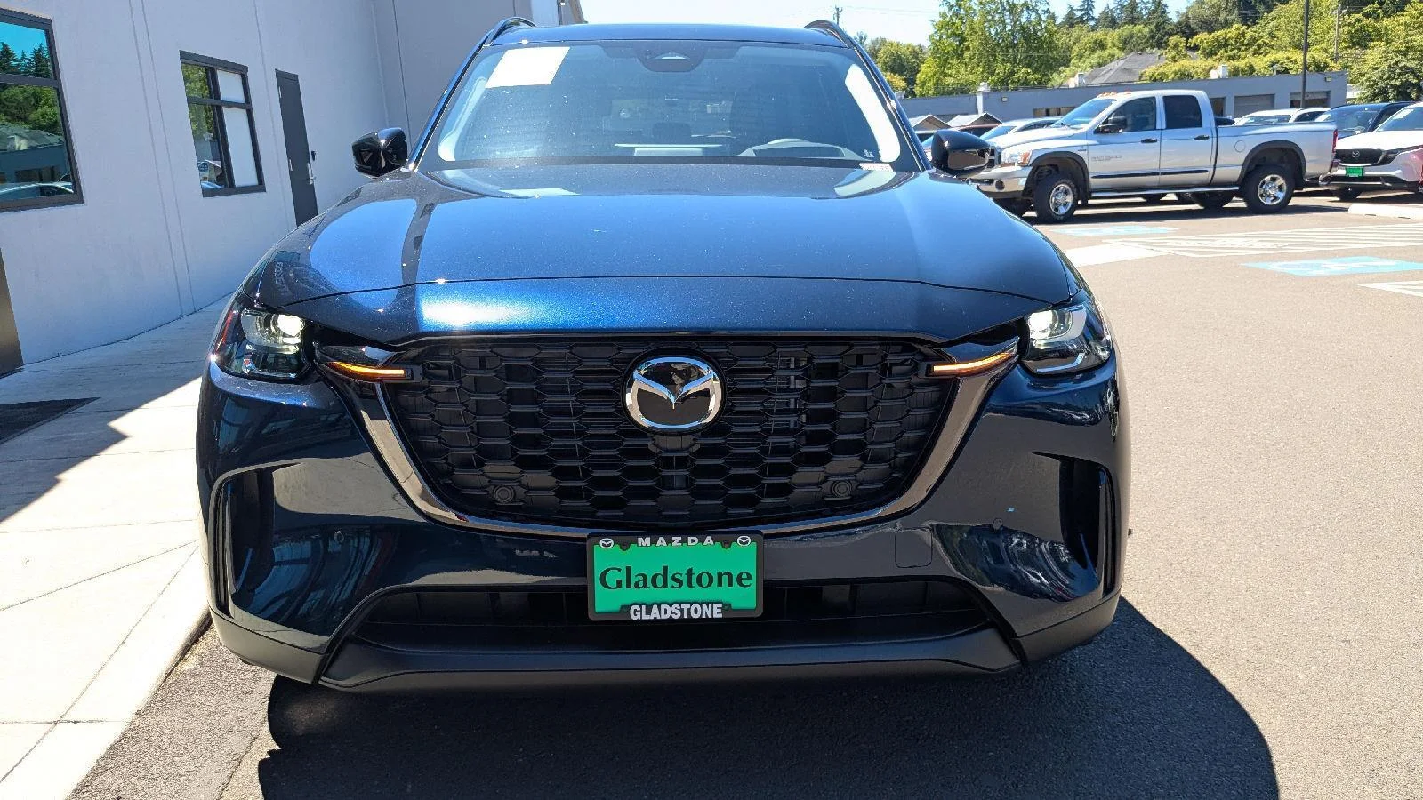 New 2026 Deep Crystal Blue Mica Mazda Premium Sport AWD image 9