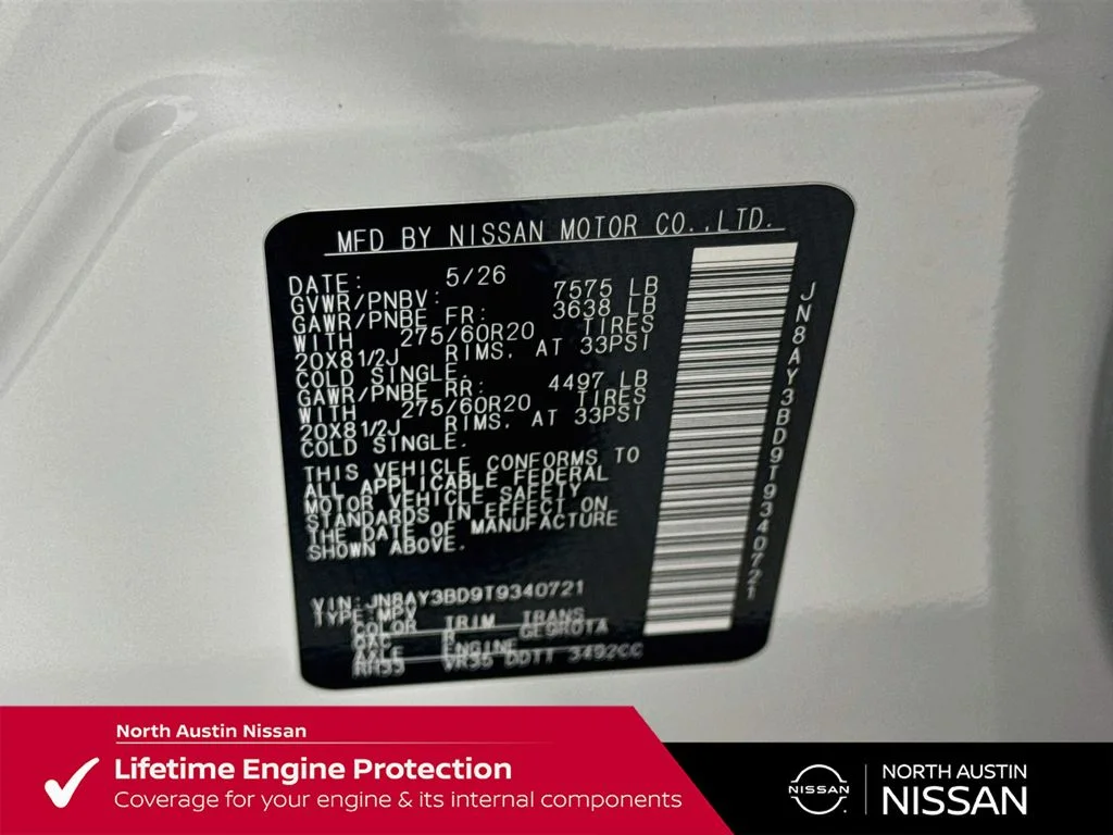 New 2026 White Nissan SL image 43