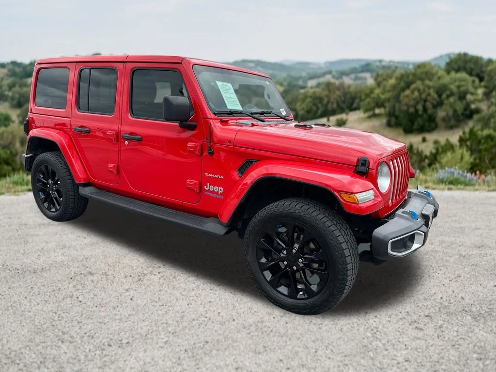 Pre-Owned 2022 Jeep Wrangler Unlimited Sahara 4xe 4D Sport Utility