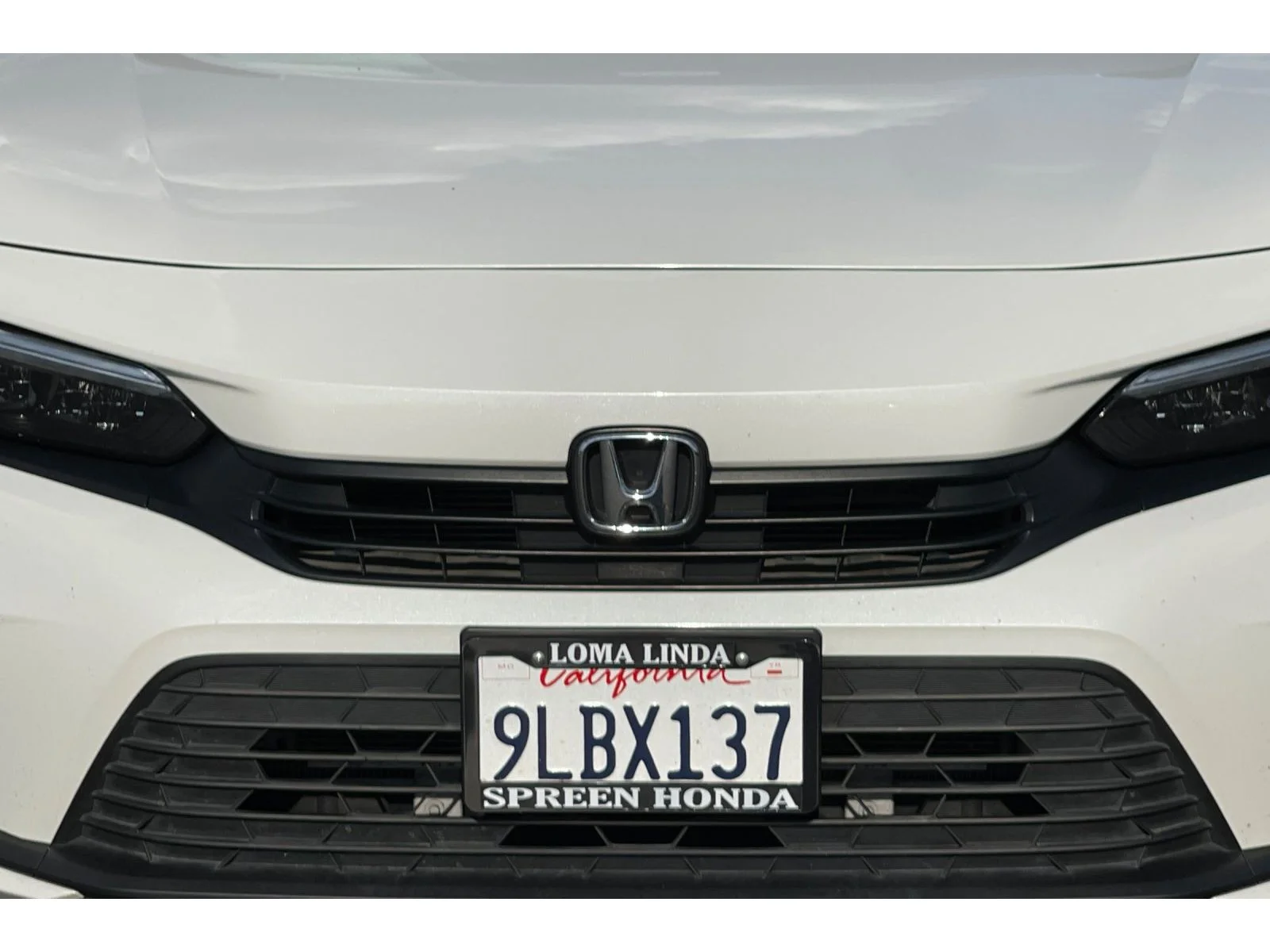Used 2024 Platinum White Pearl Honda Sport image 13