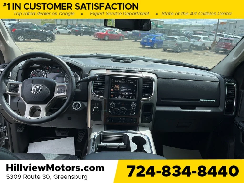 Certified Used 2017 Bright Silver Clearcoat Metallic Ram Laramie image 18