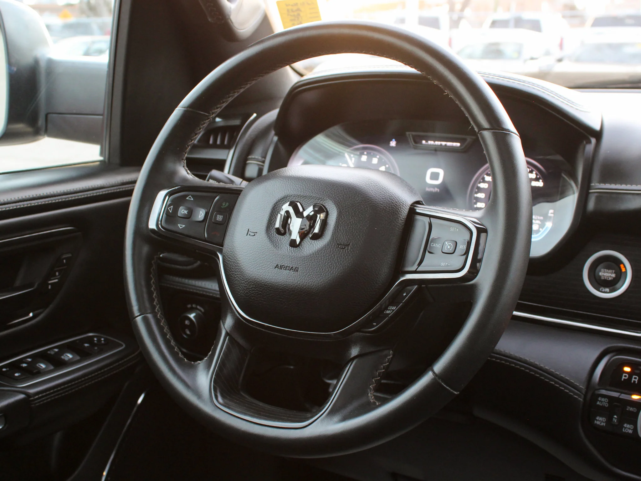 Certified Used 2023 Black RAM Limited * No Accidents | HEMI V8 | Alpine | Heated Seats | Apple CarPlay | Tonneau Cover image 6