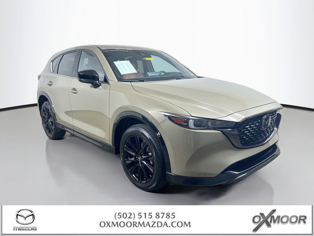 Certified Used 2024 Zircon Sand Metallic Mazda 2.5 Carbon Turbo image 1