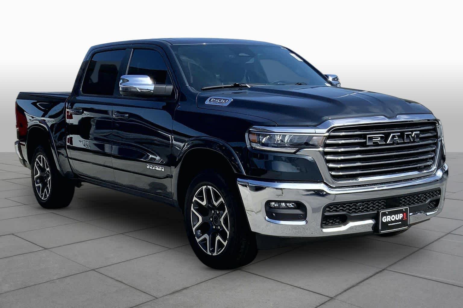 New 2026 Forged Blue Metallic Exterior Paint RAM Laramie image 2