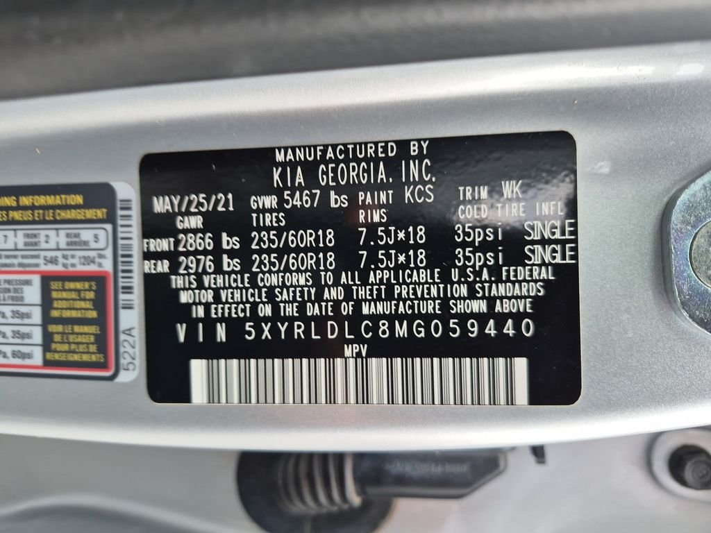 2021 Kia Sorento S - Photo 35