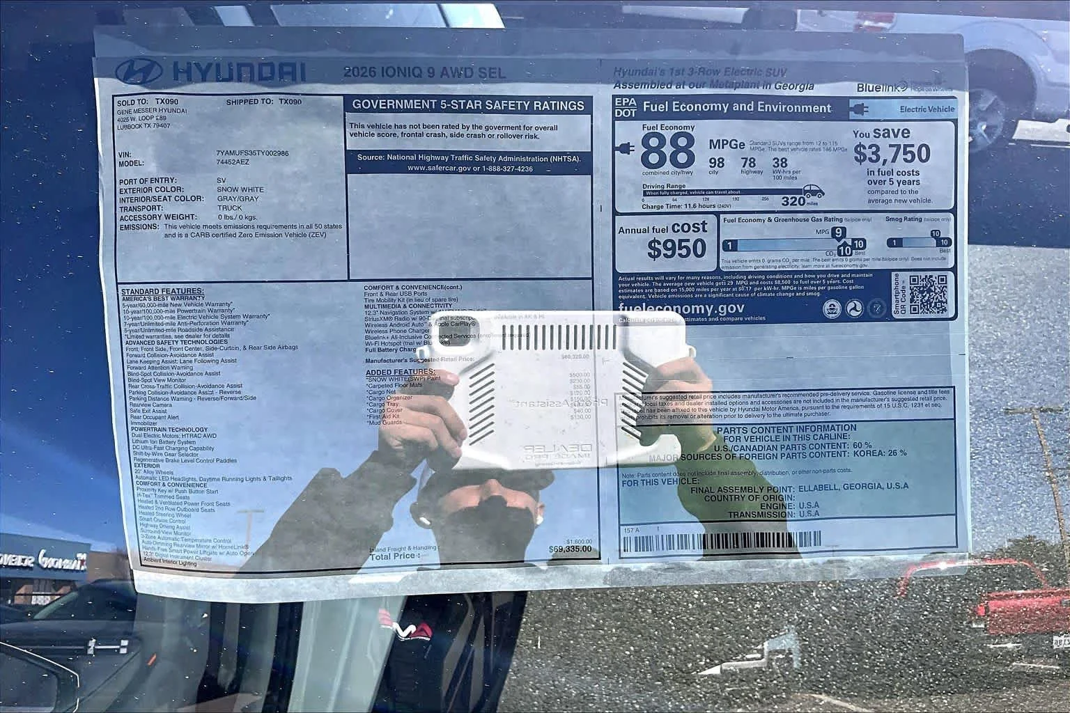 2026 Hyundai IONIQ 9 SEL - Photo 21