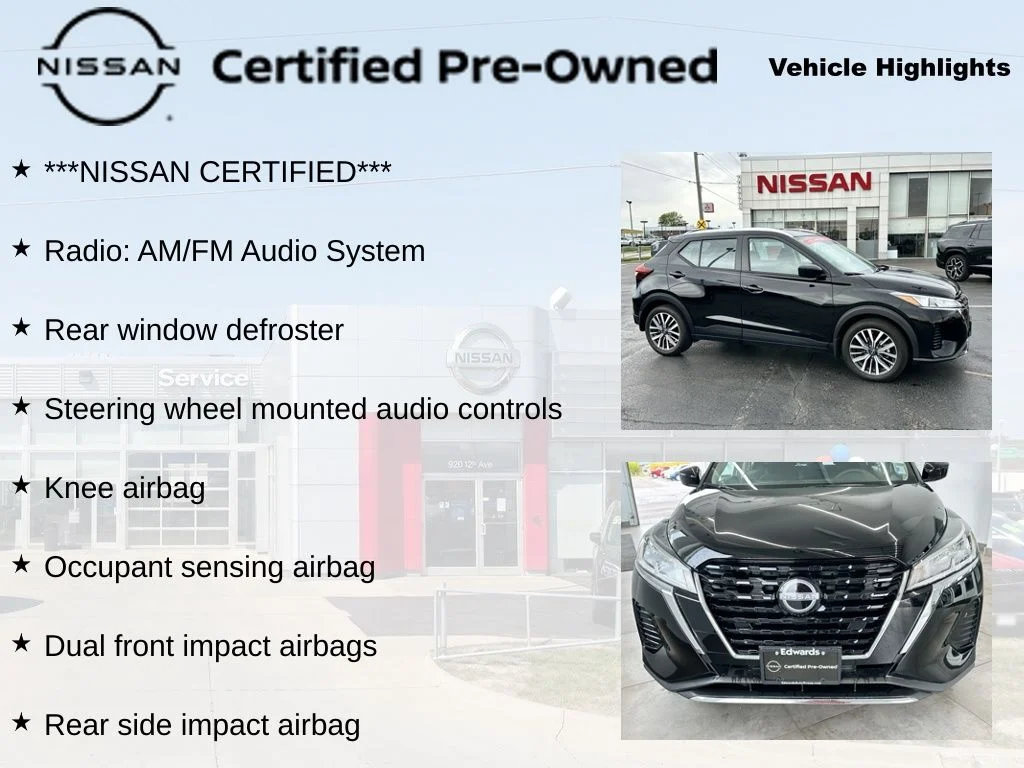 Used 2023 Black Nissan SV image 9