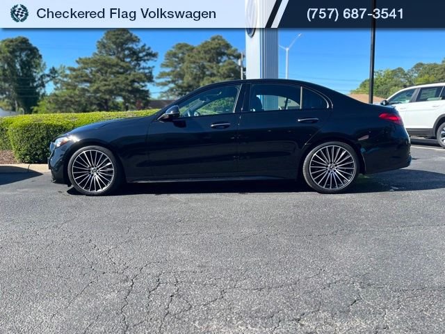 Used 2024 Obsidian Black Metallic Mercedes-Benz C 300 4MATIC® image 7