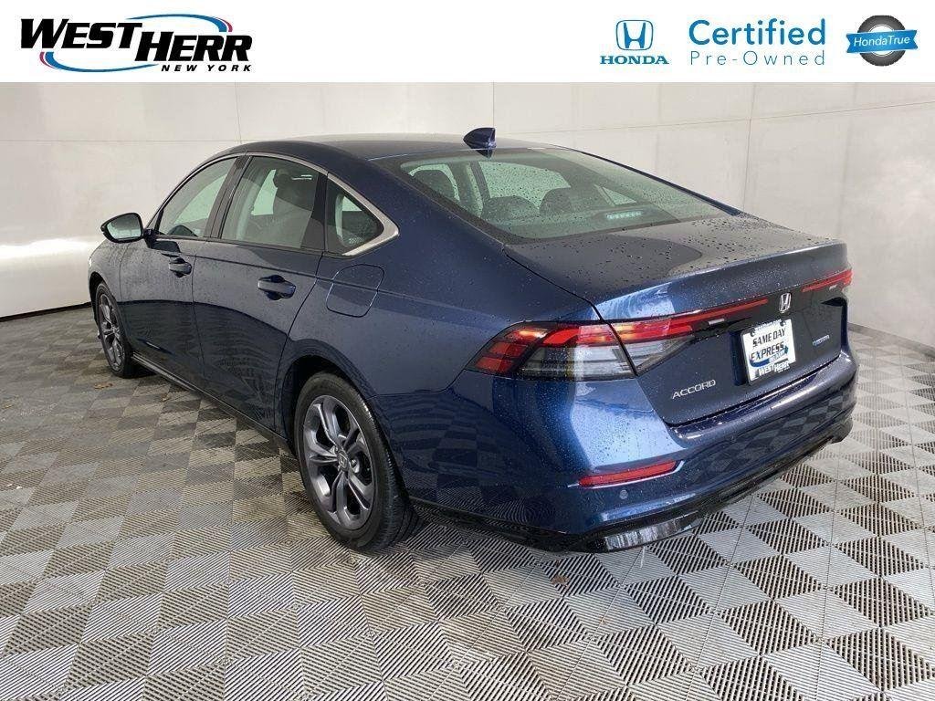Certified Used 2024 Canyon River Blue Metallic Honda EX-L image 5