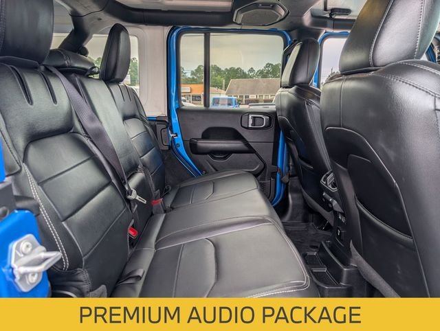 Used 2022 Blue Jeep Unlimited Sahara 4xe image 27