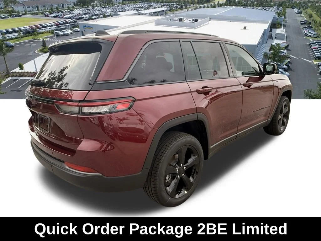 New 2026 Velvet Red Pearl-Coat Exterior Paint Jeep Limited image 4