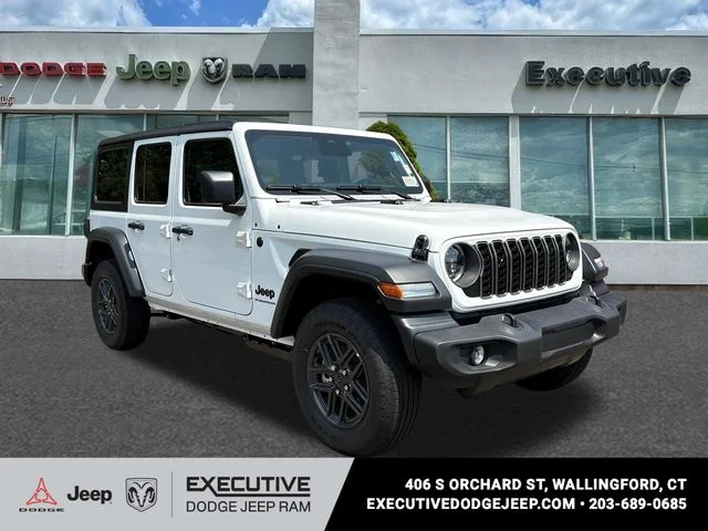 New 2026 Bright White Clearcoat Jeep Sport S image 5