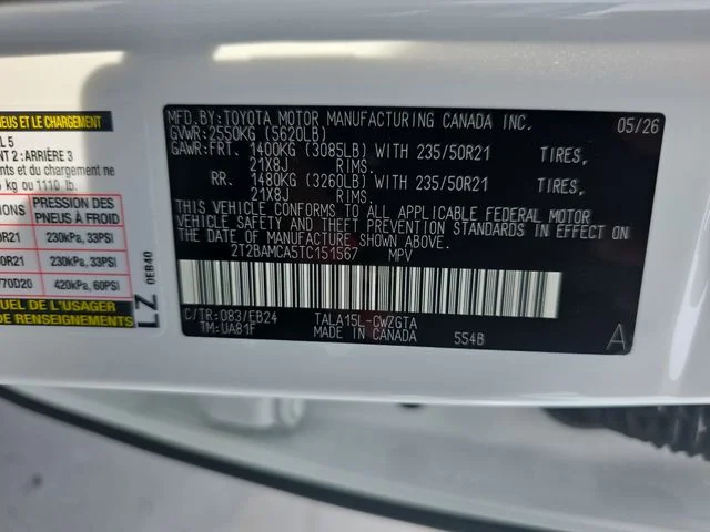 New 2026 Ultra White Lexus F SPORT HANDLING AWD image 37